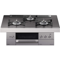 日本原装进口RINNAI/林内燃气灶嵌入式烤箱灶DELICIA浅黑色RHS71W31E15RCASTW-13A 天然气