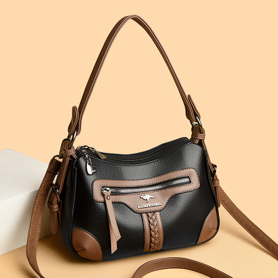 包包女包新款2026斜跨包大容量中年妈妈包枕头包单肩包女