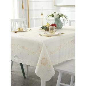 家柏饰(CORATED)pvc餐桌布茶几桌布防水防烫防油免洗塑料台布长方形欧式家用客厅