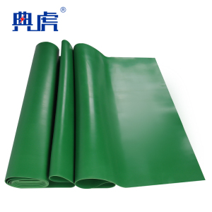 典虎 绝缘胶垫 绿色平面5mm 米