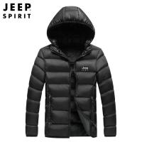 JEEPspirit吉普冬季男士休闲排骨棉衣加厚保暖棉服男装外套