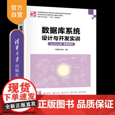 [正版新书]数据库系统设计与开发实训(openGauss版·微课视频版) 欧阳皓、饶泓 清华大学出版社 数据库