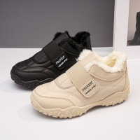 加绒雪地靴女厚底外穿年冬季新款防水防滑保暖棉鞋子