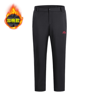 HLCOMAN冬季中老年棉裤男加厚加绒宽松劳保夹棉老人保暖裤冷库防寒工作裤棉裤