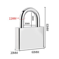 欧安家挂锁6cm个