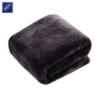 安居先森纤维毛巾清洁抹布带挂钩方巾30*30cm 一包10条 黑色