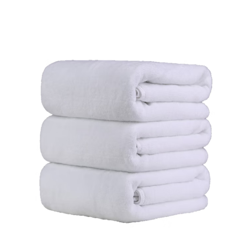 若叶之季LR-MJ17 50*80cm 纯棉 地巾 毛巾 白色(计价单位:条)