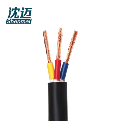 沈迈 护套软电线 ZR-RVV-3*1.0mm²(95米) /捆