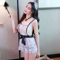 长夜漫漫情趣内衣女佣装裙子性感诱惑女仆套装可爱制服露围裙女式情趣睡衣夜店角色扮演双人调情成人用品