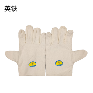 英铁单层帆布手套 均码 双