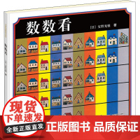 数数看 (日)安野光 少儿 低幼启蒙 启蒙认知书/黑白卡/识字卡 正版图书籍接力出版社