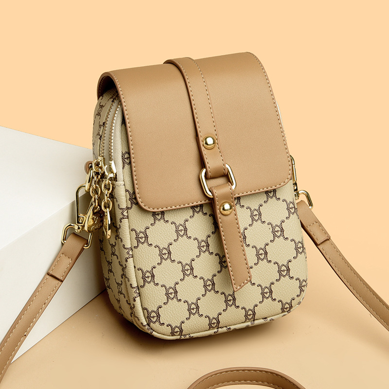 包包女包新款2026大气女士手机包斜挎包女妈妈包单肩包女