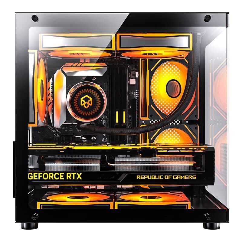 i5 13400F/RTX5060Ti 8G独显DDR5 32G双内存WIFI蓝牙无线DIY主机台式电脑组装电脑游戏电竞直播AI设计电脑5060Ti主机