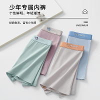青少年内裤男四角裤纯棉发育期学生高中生初中生平角裤短裤头夏季_1