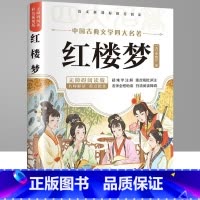 [彩图]红楼梦 [正版]红楼梦小学生版 四大名著青少版五年级课外阅读书籍必读中国古典文学小说四大名著小学生版石头记白话文