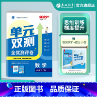 数学 九年级下 [正版]2025年春 初中数学单元双测九年级下册人教版 9年级初三RJ版基础达标训练综合培优期中期末全优