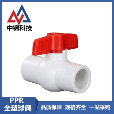 中锦科技 PPR全塑球阀 定制 个