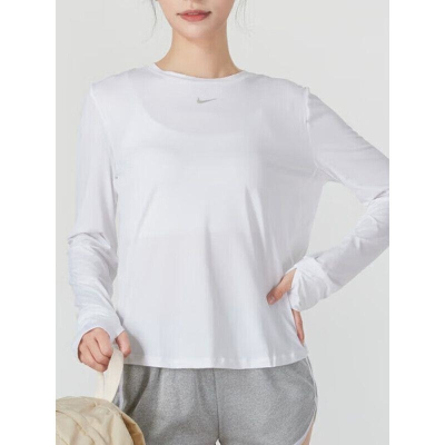 耐克长袖T恤女装新款运动服舒适透气休闲套头衫 FN2802-100 C
