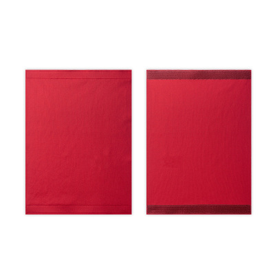 采馨 红色头枕片 头枕巾靠头巾头枕盖布系列 D系列 43cm*30cm可定制 /块