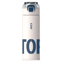 Cille户外保温水壶大容量不锈钢真空双层防漏便携运动旅行杯