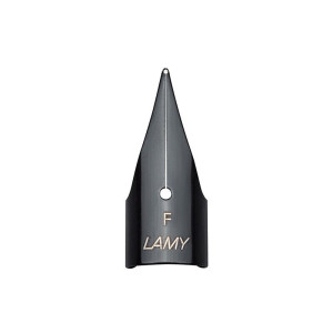 凌美(LAMY)Z50笔尖 狩猎者 恒星 演艺 LX 等凌美系列钢笔通用钢笔笔尖 笔尖F黑色(0.5~0.6mm)