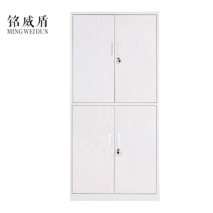 铭威盾钢制文件柜资料柜档案柜财务凭证柜带锁储物柜铁皮柜书柜通双节文件柜