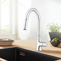 摩恩(MOEN) 厨房水槽龙头冷热水龙头家用洗菜盆防溅水洗菜池洗碗池龙头