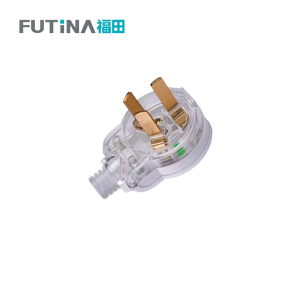 福田 三极插头 纯铜大功率不带线家用三角插头 16A 单位:个