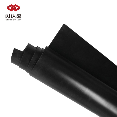 闪达鑫 厚2mm普通黑色橡胶板 50KG /捆