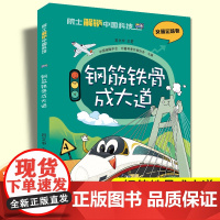 邓文中院士解锁中国科技交通运输卷钢筋铁骨成大道解答中华当代技术路船舶高铁路灯无人驾驶小学生三四五六年级课外书读科普漫画