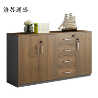 洛苏通盛办公室矮柜储物柜文件柜3门4抽屉