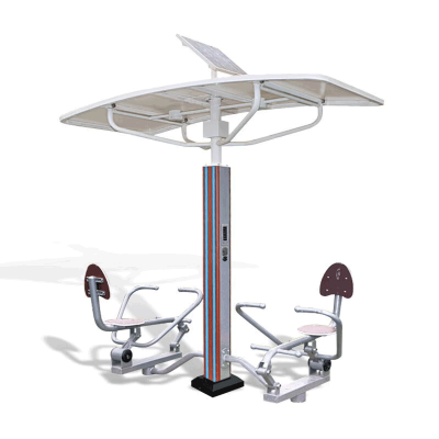 晨以橙 双位太阳能划船器 通用款 台