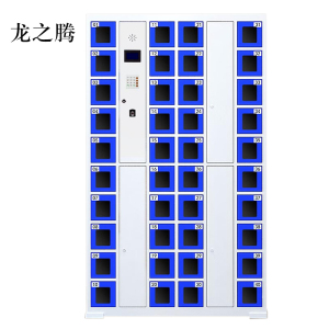 龙之腾智能手机柜存放柜存包柜储物柜40门透明款