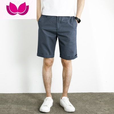 七斓夏季休闲短裤男士宽松薄款外穿5分中裤韩版潮流百搭五分裤男