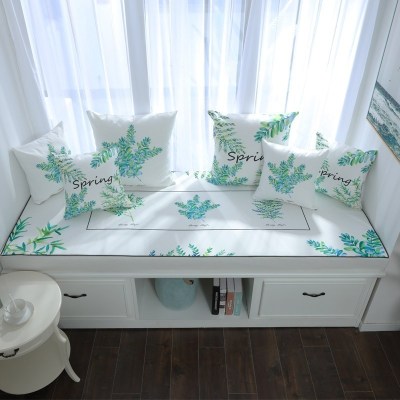 家柏饰(CORATED)北欧高密度乳胶飘窗垫窗台垫定做榻榻米阳台海绵垫沙发毯坐垫清寻8cm飘窗垫