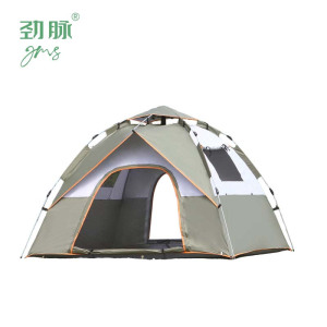 劲脉 野营帐篷 军绿-200*200*135CM 顶