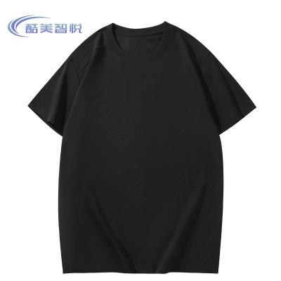 酷美智悦 黑色宽松运动T恤(M-3XL) KM-BH802 件