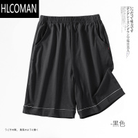 HLCOMAN睡裤男士夏季短裤五分裤宽松大裤衩夏天加大码薄款家居裤