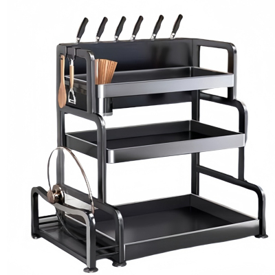 豫汉迎厨房多功能置物架三层个