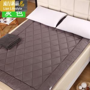 加厚床垫软垫1.5米1.8m床褥子双人榻榻米护垫可折叠垫被租房专用2 三维工匠