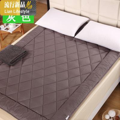 加厚床垫软垫1.5米1.8m床褥子双人榻榻米护垫可折叠垫被租房专用2 三维工匠