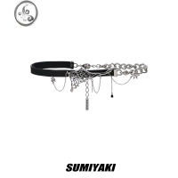 JiMi 原创蛛网项链女高街颈链朋克锁骨链 甜酷辣妹高级感