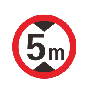 满盛达建 限高牌 φ600mm 块