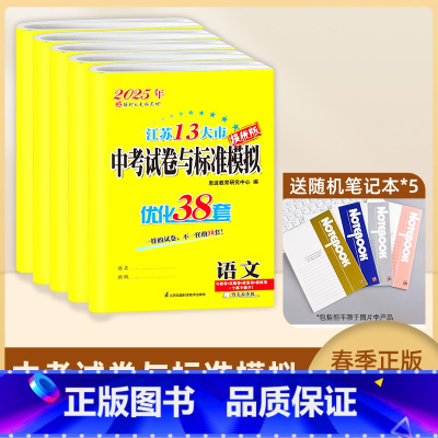 语数英物化[5本装](备考25新版) 初中通用 [正版]恩波教育备考2025江苏版语文数学英语物理化学江苏13大市中考试