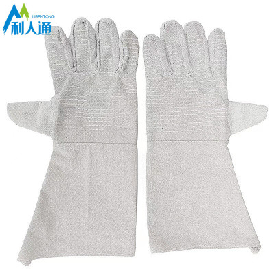 利人通 加长帆布手套 37cm 双