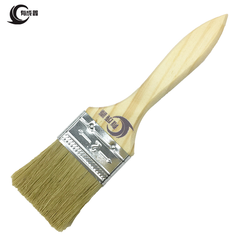 有成鑫 猪毛刷子直柄刷 2寸 把