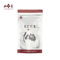 仙青一级茉莉花茶香螺100g袋装