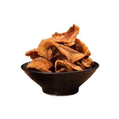 猪油渣干炸脆皮五花肉渣200g小吃零食休闲食品猪肉脯脂渣特产均色均码