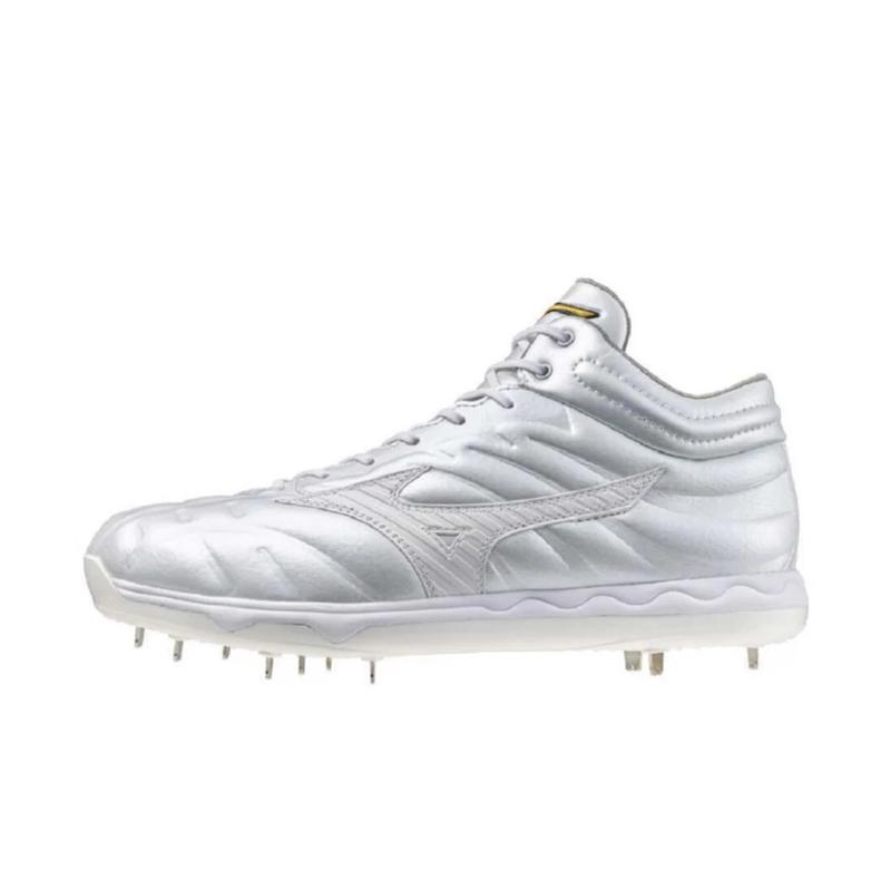 美津浓(Mizuno)棒球鞋男高弹海绵舒适透气缓震支撑专业投手鞋套头