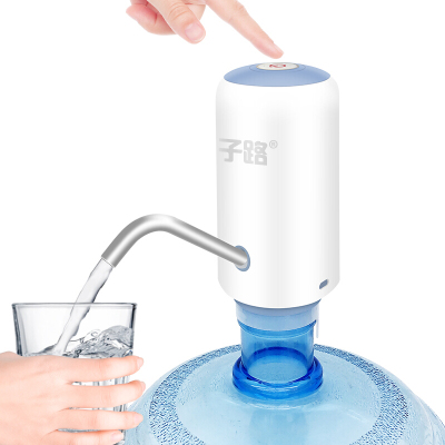 家适宝(KASAIPO)子路桶装水电动抽水器无线充电式自动吸水器压水器上水器B4白色